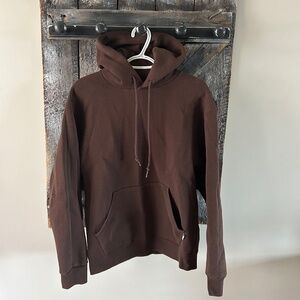 Women's Vintage Russel Hoodie Chocolate Brown
